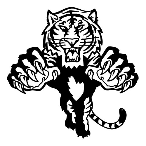 Tiger 1 Mascot
