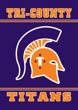 Spartan-Titan-Trojan Mascot Banner