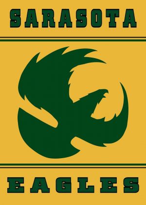 Eagle Mascot Banner