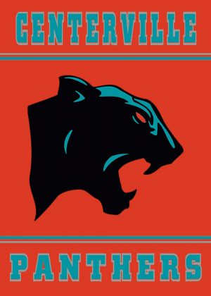 Panther Mascot Banner